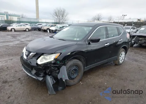 2015 Nissan Rogue S из США, поврежденный, VIN KNMAT2MV3FP534204